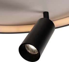 BRILAGI - LED dimmelhető mennyezeti lámpatest UNITY LED/48W/230V + 1xGU10/3W fehér/fekete + távirányító