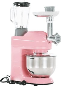 TEMPO-KONDELA KANTE, konyhai robotgép, 1800 W, 5 l, rózsaszín/króm