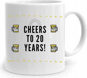 Születésnapra 20 20. 20. Bögre Tökéletes Ajándék fényképes nyomtatással