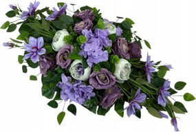 Csokor Nád Kompozíció Sír Temető Művirágok