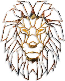 Lion fém fali dekoráció, 40 cm – TR891TNL2418