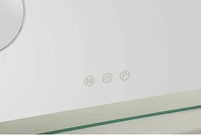 Fali tükör világítással-polccal 55x43 cm Hollywood – Mauro Ferretti