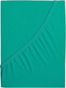 4Home Ideal jersey lepedő zöld türkiz, 100 x 200 cm