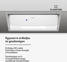 Klarstein Ventimate páraelszívó, érintéses vezérlés, elszívás/keringtetés, EEK A+, 3 szint, LED, csendes