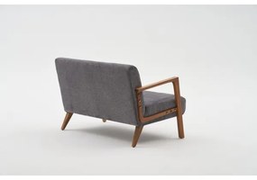 TUMI kétszemélyes szürke kanapé