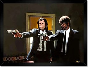 Poszterek keretben 40x30 Samuel Jackson és Travolta