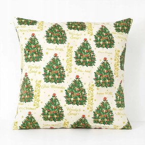 Karácsonyi párnahuzat 50x50 cm 100% Pamut, Karácsony