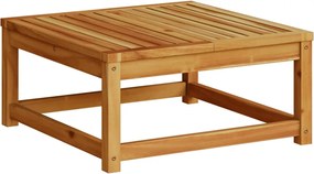 vidaXL tömör akácfa kerti asztal 63 x 63 x 30 cm