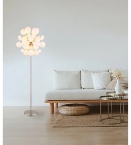 Globo 15633SO - Állólámpa UDO 6xE14/25W/230V fehér