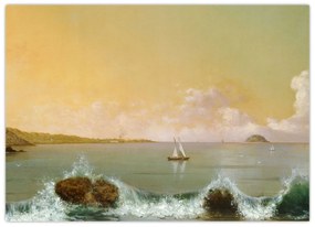 Kép - Martin Johnson Heade, Rio de Janeiro Bay, reprodukciók (70x50 cm)