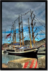 Poszterek keretben 40x60 Vitorláshajó