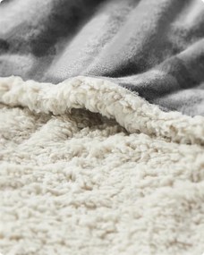 Vízálló kutyafedő nagy kutyáknak, mosógépben mosható, szürke