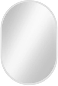 Baltica Design Tiny Border Pastille tükör 40x95 cm ovális fehér 5904107904870