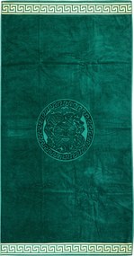 POSEIDON Strandtörölköző smaragdzöld 165x90cm