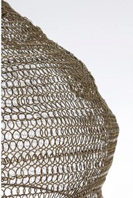 Sárgaréz színű acél függőlámpa Amish – Bizzotto