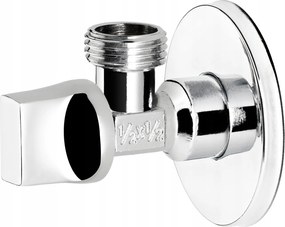 Golyóscsap szögletes 1/2 x 3/8 Vízkőmentes Króm Mosógép Mosogatógép