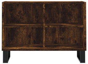 füstös tölgy színű szerelt fa TV-szekrény 69,5x30x50 cm