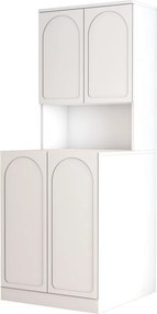 Lyon fürdőszobaszekrény, fehér, 70 cm – TR845HCT4401