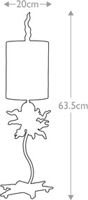 Flambeau DOMINIQUE FB-DOMINIQUE-TL Asztali lámpa 1x60W/E27