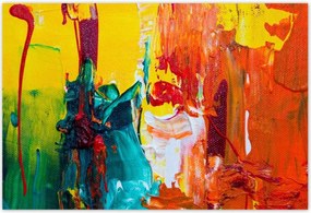 Poszterek 200x135 Absztrakt Oroszlán