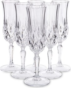 Pezsgős pohár kristály szett 6 db-os Opera 130 ML Ajándék