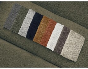 Zöld kárpitozott ágyneműtartós franciaágy ágyráccsal 180x200 cm Mont Blanc – Bobochic Paris