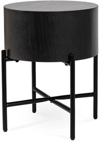 Kisasztal Fekete Színben. CEVES