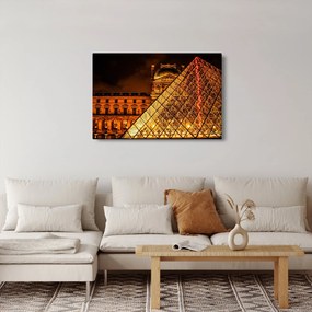 A párizsi Louvre képe (90x60 cm)