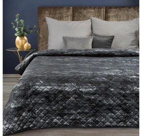 Blink bársony ágytakaró Fekete 170x210 cm