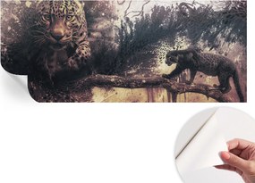 Öntapadós fotótapéta Nappaliba és Hálószobába Erdei motívum 250x104 cm