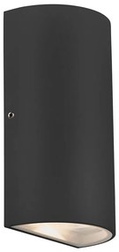 Nordlux - LED Kültéri fali lámpa ROLD LED/10,5W/230V IP54 fekete
