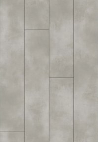 Mexen Imperial Grey  vinil panelek 1227 x 187 mm LVT Dryback 2,5 mm, PVC alátét, 4 V-Nut, Beton - F1354-1227-187-255-4V1-01