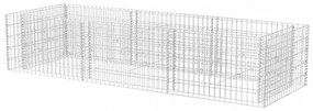 acél gabion magaságyás 270 x 90 x 50 cm