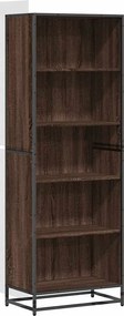 vidaXL barna tölgy színű szerelt fa könyvszekrény 60 x 35 x 170,5 cm
