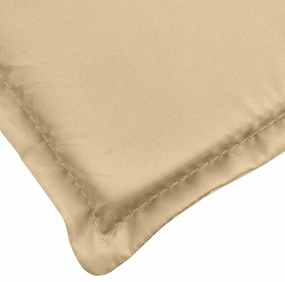 6 db melange bézs szövet magas háttámlájú székpárna 120x50x4 cm