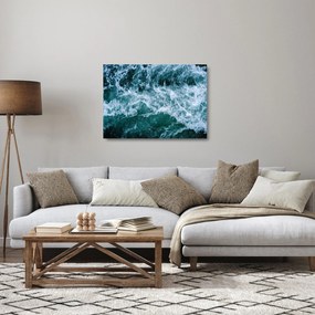 Üveg kép - Óceáni hullámok (70x50 cm)