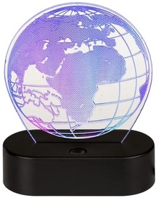 3D földgömb lámpa