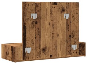 Fali Pipereasztal - Vintage Fa - 100x40x70 cm