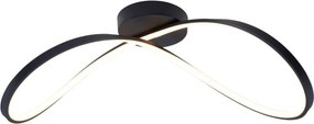 ZUMA LINE 19600C-BK ERDA Modern LED Mennyezeti Lámpa Fekete LED IP20