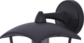 KAJA K-8201 NAPOLI Fekete Színű Fali Lámpa 1xE27 15W IP44