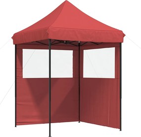 vidaXL Partysátor Burgundi 200 x 200 x 306 cm Oxford Szövet
