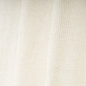Bézs lenkeverék fényáteresztő függöny 140x260 cm Fifties – Casa Selección