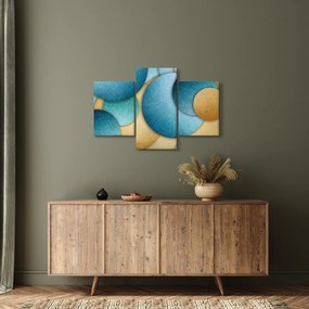 Az absztrakciós körök képe (90x60 cm)