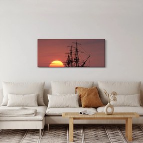 Kép - Középkori hajó (120x50 cm)