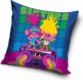 Trollok Music párnahuzat 40x40 cm Velúr