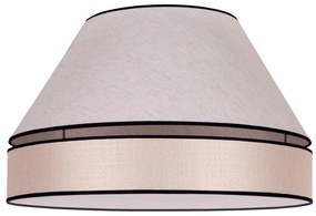 Duolla - Mennyezeti lámpa AVIGNON 3xE27/15W/230V á. 60 cm bézs