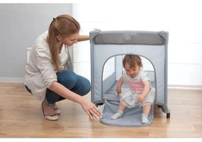 Lionelo - Utazó kiságy STEFI szürke