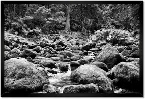 Poszterek keretben 60x40 Tátra Lengyel hegyek Kilátás