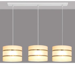 Csillár zsinóron HELEN 3xE27/15W/230V krém