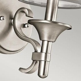 Kichler KL-LACEY1-AP - LACEY fali lámpa 1xE14/40W/230V matt króm